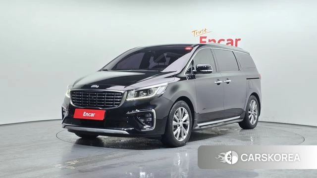 Kia The New Carnival 2018 Черный из Кореи