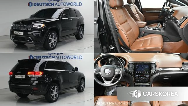 Jeep Grand Cherokee 2020 Черный из Кореи