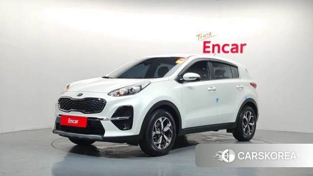 Kia Sportage The Bold 2021 Белый из Кореи