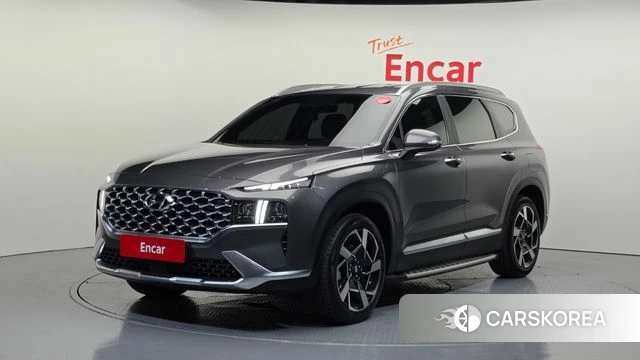 Hyundai The New Santa Fe 2020 Серый из Кореи
