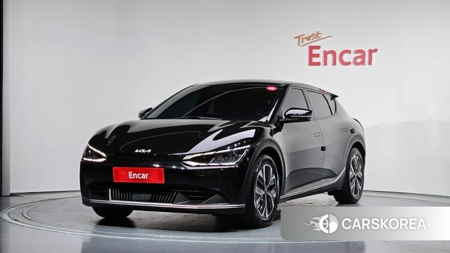 Kia EV6 2022 Черный из Кореи
