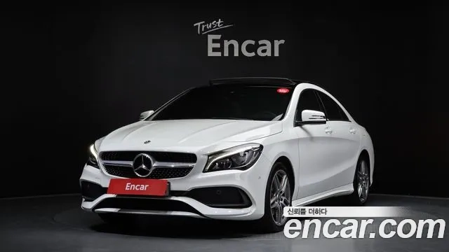 Mercedes-Benz CLA-Class C117 2018 Белый из Кореи