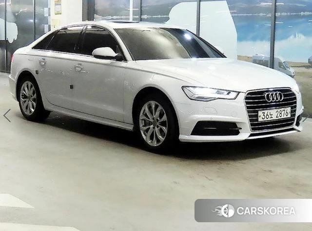 Audi New A6 2018 Белый из Кореи