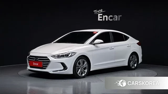 Hyundai Avante AD 2018 Белый из Кореи
