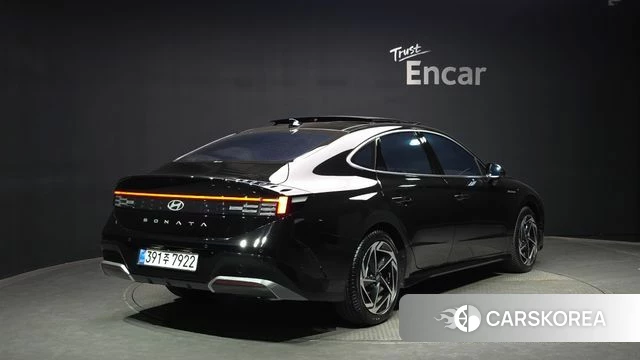 Hyundai Sonata D Edge Hybrid (DN8) 2025 Черный из Кореи