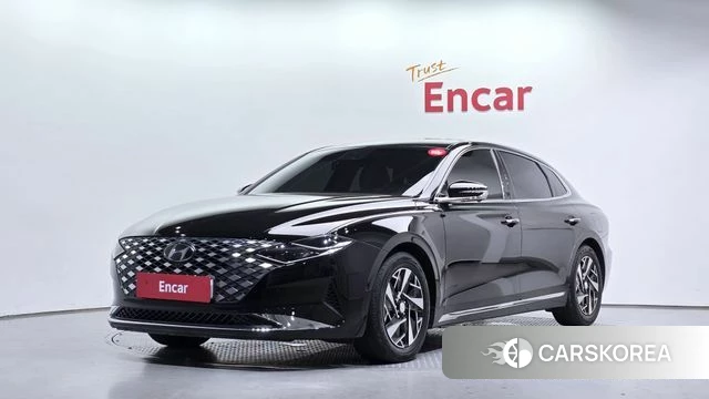 Hyundai The New Grandeur IG Hybrid 2022 Черный из Кореи
