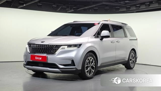 Kia Carnival 4th generation 2021 Серебряный из Кореи