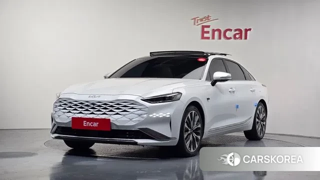 Kia K8 2022 Белый из Кореи