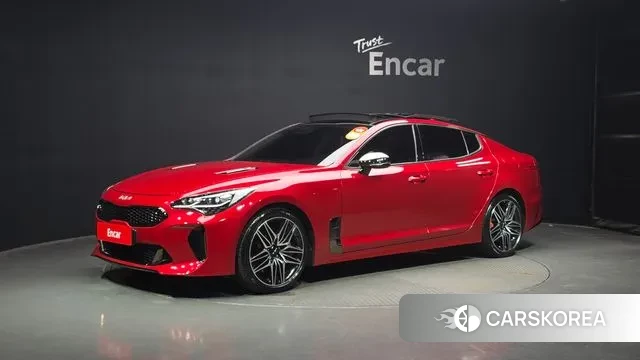 Kia Stinger Meister 2022 Красный из Кореи