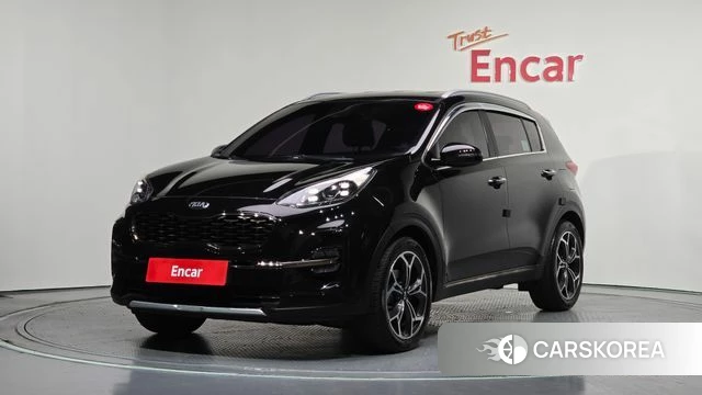 Kia Sportage The Bold 2018 Черный из Кореи