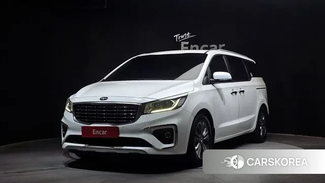 Kia The New Carnival 2019 Белый из Кореи