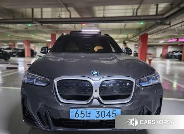 BMW iX3 2023 Серый из Кореи