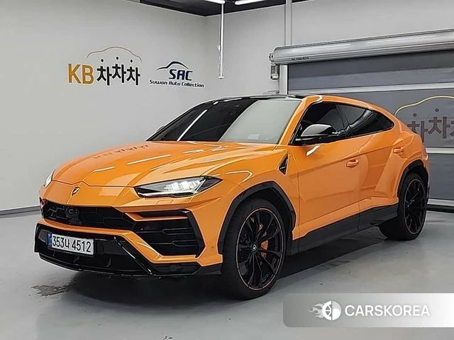 Lamborghini Urus 2021 Оранжевый из Кореи