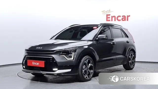 Kia Di Ol Nu Niro 2022 Серый из Кореи