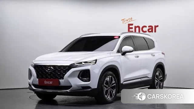 Hyundai Santa Fe TM 2019 Белый из Кореи