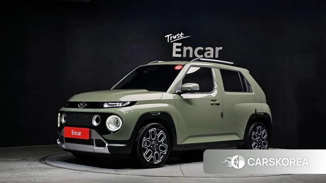 Hyundai Casper 2022 Темно-зеленый из Кореи