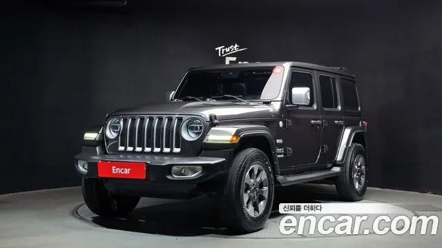 Jeep Wrangler (JL) 2021 Серый из Кореи