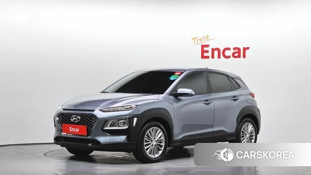 Hyundai Kona 2019 Серебристо-серый из Кореи