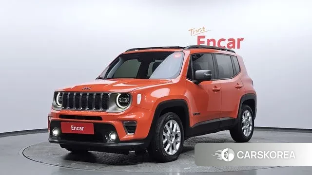 Jeep Renegade 2021 Оранжевый из Кореи