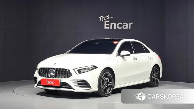 Mercedes-Benz A-Class W177 2021 Белый из Кореи