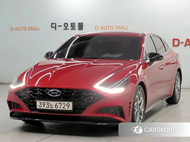 Hyundai Sonata (DN8) 2020 Красный из Кореи