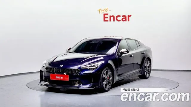 Kia Stinger 2020 Синий из Кореи