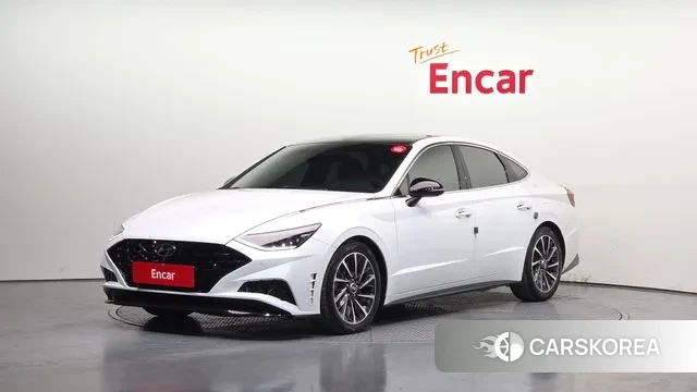 Hyundai Sonata (DN8) 2021 Белый из Кореи