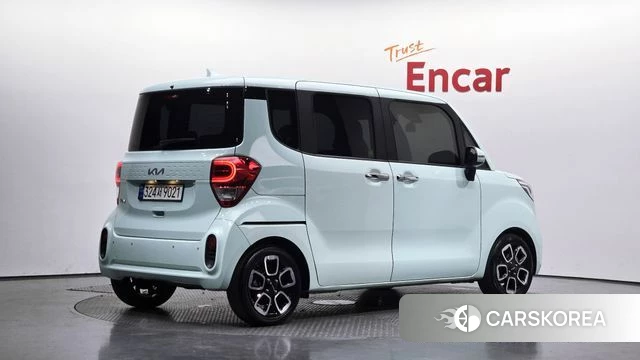 Kia The New Ray 2021 Светло-серебряный цвет из Кореи
