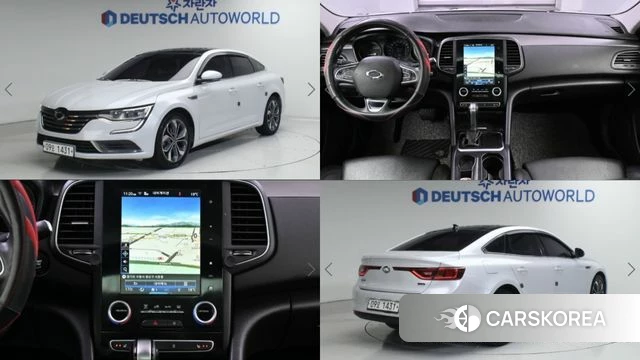 Renault Korea (Samsung) SM6 2018 Белый из Кореи