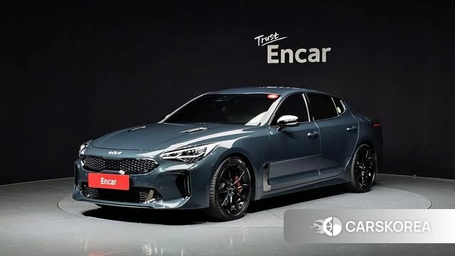 Kia Stinger Meister 2022 Темно-зеленый из Кореи