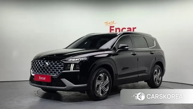 Hyundai The New Santa Fe 2021 Черный из Кореи
