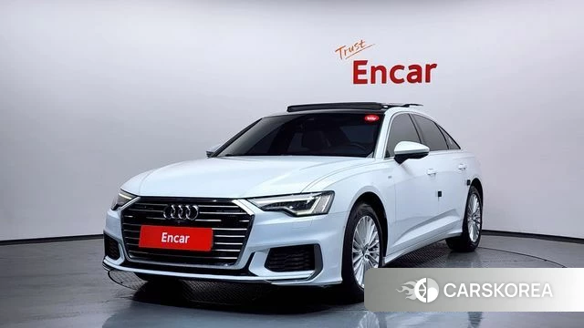 Audi A6 (C8) 2019 Белый из Кореи