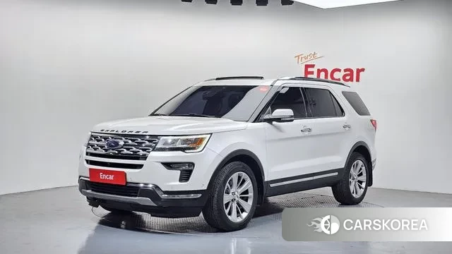 Ford Explorer 2018 Белый из Кореи