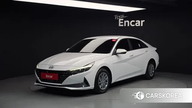 Hyundai Avante (CN7) 2020 Белый из Кореи