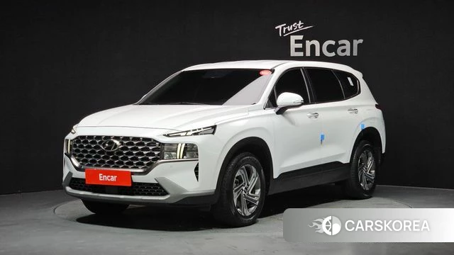 Hyundai The New Santa Fe 2022 Белый из Кореи