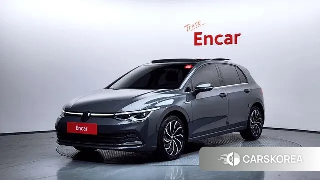 Volkswagen Golf 8th Generation 2022 Серый из Кореи