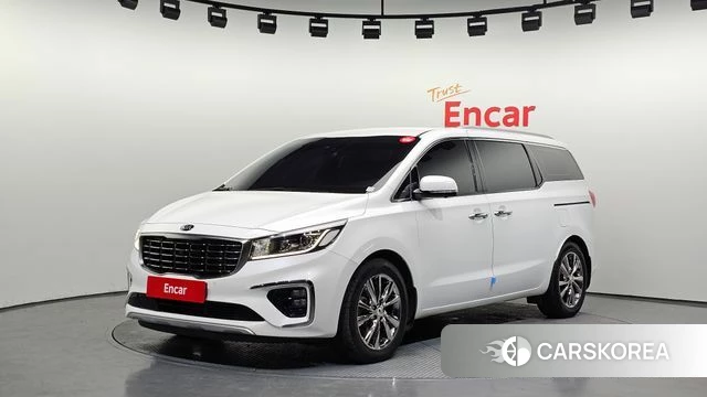 Kia The New Carnival 2018 Белый из Кореи