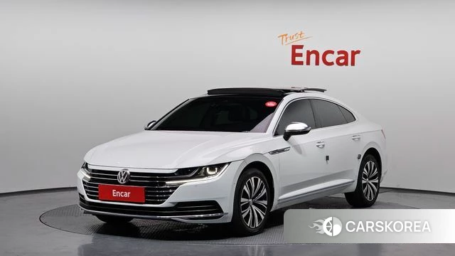 Volkswagen Arteon 2019 Белый из Кореи