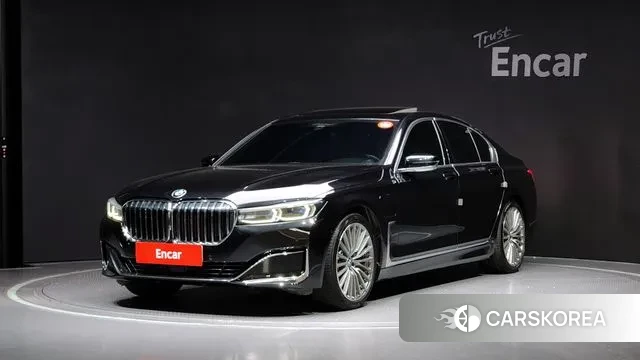 BMW 7 Series (G11) 2020 Черный из Кореи