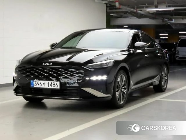 Kia K8 Hybrid 2022 Черный из Кореи