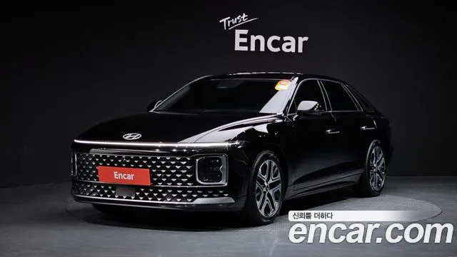 Hyundai Grandeur Hybrid (GN7) 2023 Черный из Кореи