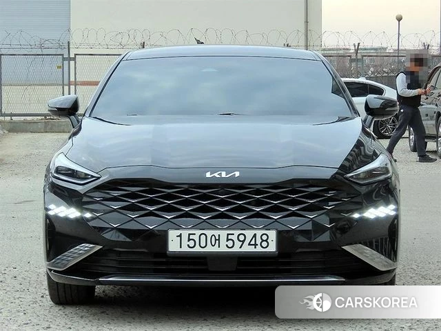 Kia K8 Hybrid 2022 Черный из Кореи