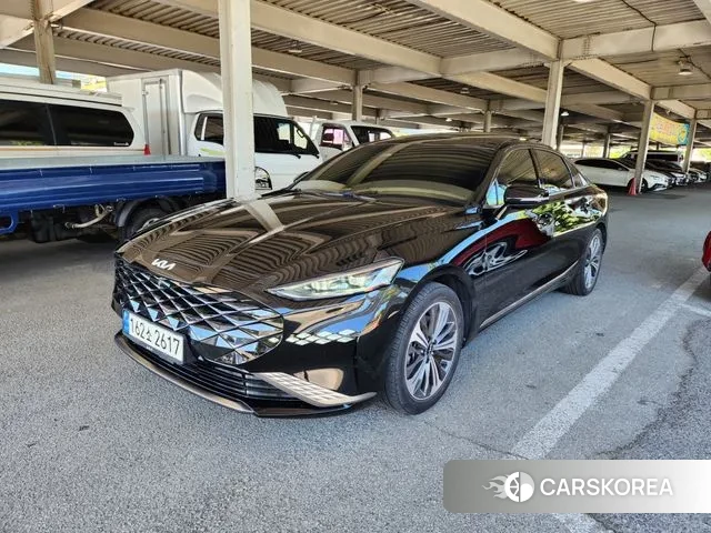 Kia K8 2021 Черный из Кореи