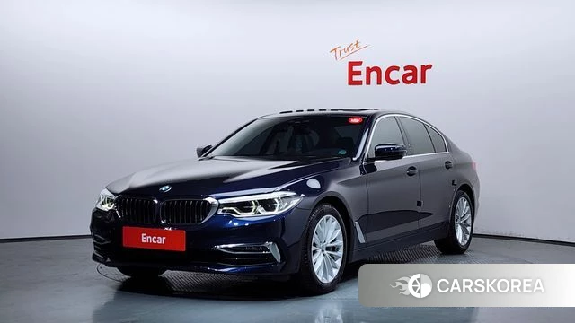 BMW 5 Series (G30) 2019 Синий из Кореи