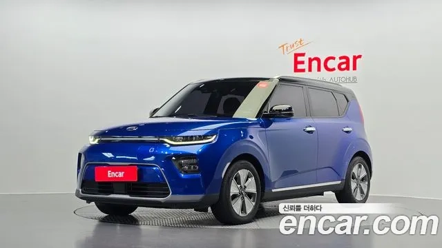 Kia Soul Booster EV 2019 Синий из Кореи