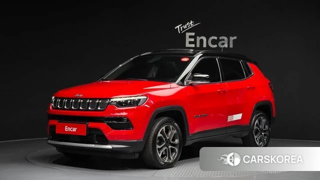 Jeep Compass 2nd Generation 2022 Красный из Кореи
