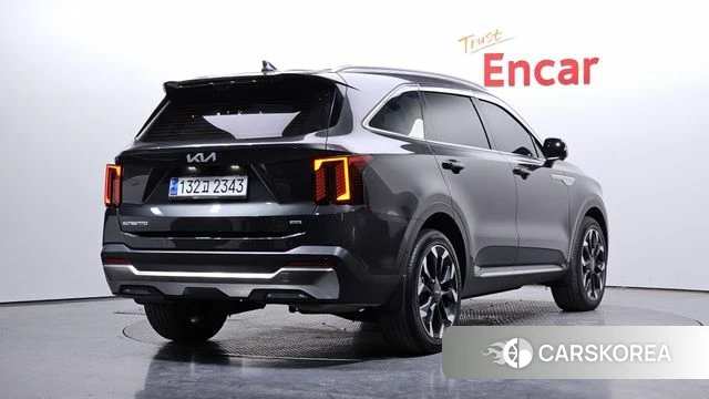 Kia The New Sorento 4th Generation 2024 Серый из Кореи