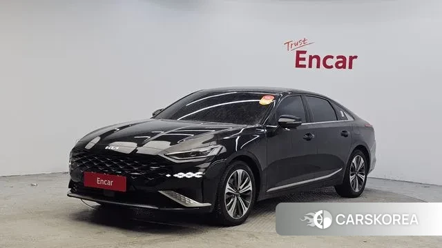 Kia K8 Hybrid 2023 Черный из Кореи