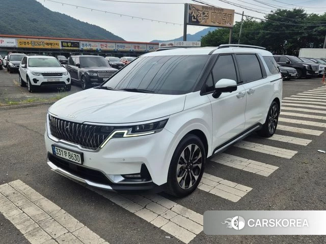 Kia Carnival 4th generation 2021 Белый из Кореи