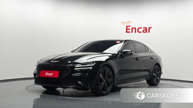 Genesis The New G70 2022 Черный из Кореи